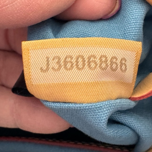 Dooney & Bourke splatter coated cotton vachetta leather trim,  Bucket Bag - Picture 12 of 13